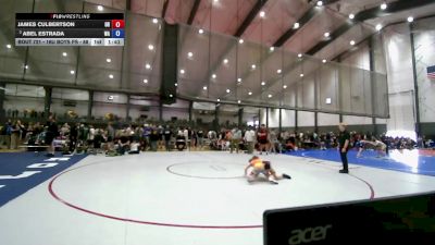 16U Boys FS - 88 lbs Cons. Semis - James Culbertson, OR vs Abel Estrada, WA
