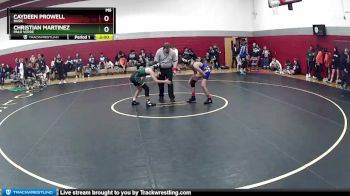 107-107 lbs Round 1 - Christian Martinez, Palo Verde vs Caydeen Prowell, Basic