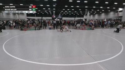 84 lbs Cons. Sub-quarters - Ezra Cappa, Contenders Wrestling Academy vs Blake Miller, Bear Wrestling Club