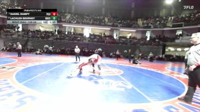 138-2A Champ. Round 1 - Lachlen Behrndt, Morgan County vs Daniel Rampy, Pike County