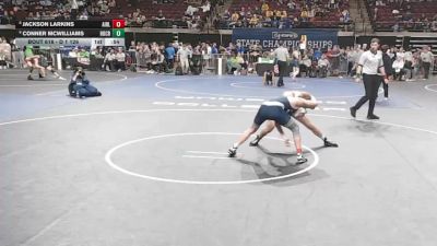 D 1 126 lbs Cons. Round 4 - Conner McWilliams, Holy Cross vs Jackson Larkins, Airline