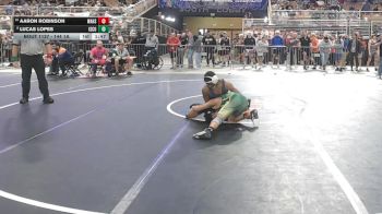 144 1A Cons. Round 2 - Aaron Robinson, Wakulla Hs vs Lucas Lopes, Island Coast