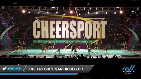CheerForce San Diego - Craze [2022 L3 Youth - Small] 2022 CHEERSPORT National Cheerleading Championship