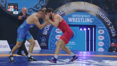 97 kg Qualif. - Radu Lefter, Moldova vs Benjamin Greil, Austria