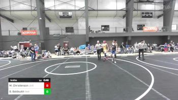 144 lbs Consi Of 8 #1 - Mason Christenson, Lovell vs Bumerdene Boldsukh, Takedown Express W/C