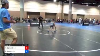 63 kg Prelims - Kash Clementi, Gladiators Academy vs Beau Abbott, Roundtree Wrestling Academy