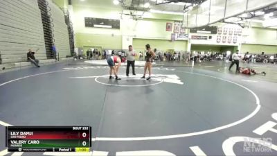 140 lbs Cons. Round 1 - Valery Caro, MONROE vs Lily Damji, SAN PEDRO