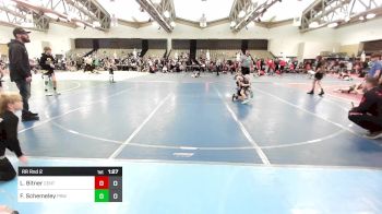 49 lbs Rr Rnd 2 - Liam Bitner, Centurion Wrestling vs Francis Schemeley, Pride Wrestling