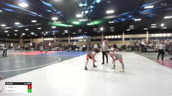 126 lbs Consi Of 8 #1 - Esteban Juarez, Cimarron Bad Boys vs Sevastian Madrid, Capital City Jags