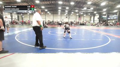 154 lbs Rr Rnd 3 - Gabriel NJAIM, Claw & Conquer - MS vs Mason Catalano, Mat Warriors Green MS - MS