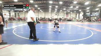 154 lbs Rr Rnd 3 - Gabriel NJAIM, Claw & Conquer - MS vs Mason Catalano, Mat Warriors Green MS - MS