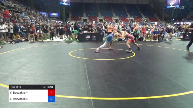 152 lbs Rnd Of 16 - Vince Bouzakis, Pennsylvania vs Logan Rozynski, New ...