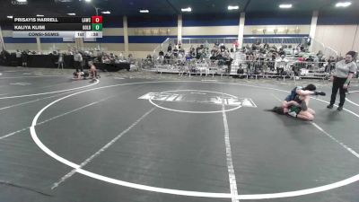 101 lbs Consolation - Prisayis Harrell, Lawc vs Kaliya Klise, Gold Rush Wr Ac