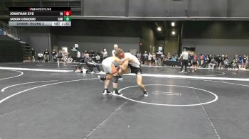 197 lbs Champ. Round 2 - Jonathan Eye, Friends University vs Jason Osgood, Cowley College