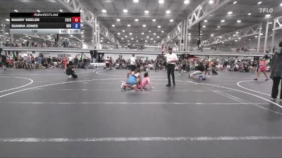130 lbs Round 1 (6 Team) - Gianna Jones, Kraken Dream Crushers vs Maddy Keeler, 757 SIRENS