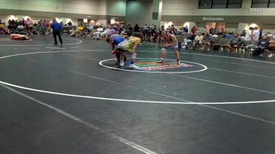 126 lbs Cross Bracket (8 Team) - Alejandro Rodriguez, Brevard FCA-Alpha Dogz vs Drew Montgmery, Diamond Fish Pink