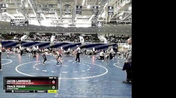 95 lbs Semifinal - Jacob Lawrence, SAA / Fits Wrestling Academy vs Trace Fisher, Spring-Ford