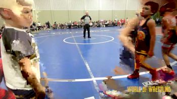 52 lbs Rr Rnd 1 - Lane McClintock, Backyard Brawlers 9U vs Colson Beckley, Team Tulsa NDT