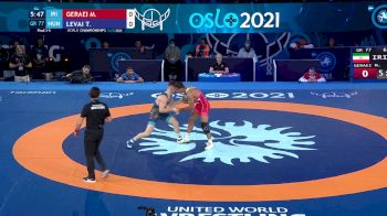 77 kg Final 3-5 - Mohammadali Geraei, Iran vs Tamas Levai, Hungary