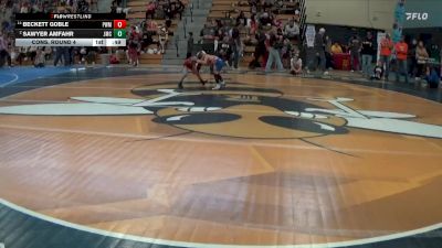 50 lbs Cons. Round 4 - Sawyer Amfahr, Jesup Mat Club vs Beckett Goble, Pursuit Wrestling Minnesota