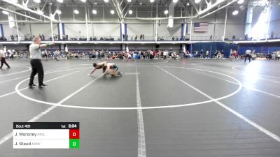 133 lbs Consi Of 16 #1 - Jaxon Maroney, Drexel vs Jake Staud, Army-West Point