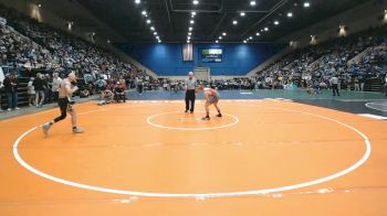 1 - 126 lbs Quarterfinal - Jeramia Caviness, Fort Chiswell vs Montgomery Bates, Rappahannock