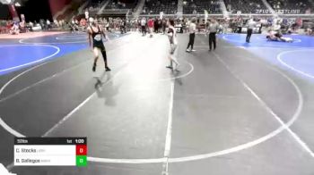 126 lbs Round Of 16 - Jaden Galindo, Blood Rounds WC vs Trevor Jones, Mat Sharks