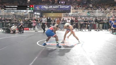 190 1A Champ. Round 1 - Tyce Porcher, The King`s Academy vs Nathan Pond, Cocoa Beach