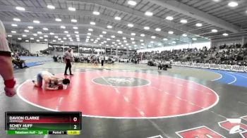 5-215 lbs Semifinal - Schey Huff, First Colonial vs Davion Clarke, Hermitage