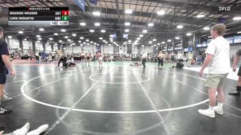 126 lbs Rr Rnd 2 - Braiden Weaver, Team Shutt vs Luke DeSantis, All-American Wrestling Club HS