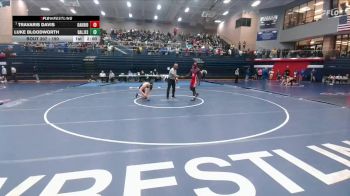 190 lbs Quarterfinal - Travaris Davis, Conroe Oak Ridge vs Luke Bloodworth, Dallas Jesuit College Prep School