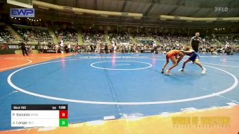 64 lbs Quarterfinal - Presley Salcedo, Monster Garage vs Jack Lange, Sebolt Wrestling Academy