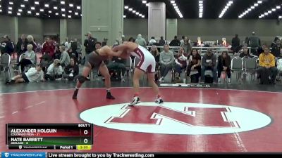 174 lbs Semis (4 Team) - Alexander Holguin, Colorado Mesa vs Nate Barrett, Ashland