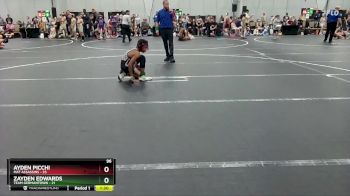 96 lbs Round 2 (4 Team) - Ayden Picchi, Mat Assassins vs Zayden Edwards, Team Germantown