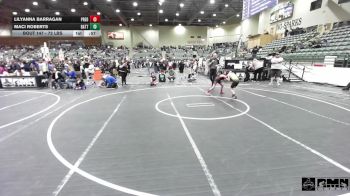 72 lbs 5th Place - Lilyanna Barragan, Predators WC vs Maci Roberts, Battle Mountain WC