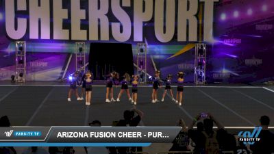 Arizona Fusion Cheer - Purple Rain [2022 L1.1 Mini - PREP - D2 Day 1] 2022 CHEERSPORT: Phoenix Classic