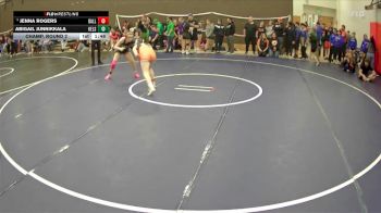 145 lbs Champ. Round 2 - Jenna Rogers, Dallas vs Abigail Junnikkala, Kelso