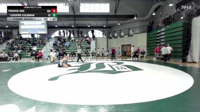 126 lbs Champ. Round 1 - Cooper Coleman, Peninsula Catholic vs Tristan Dee, Christian Brothers Academy