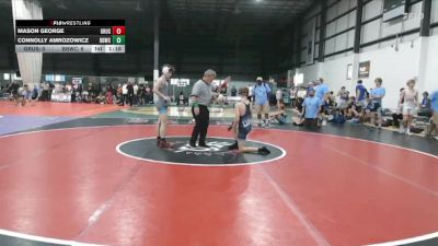 113 lbs 1 - Mason George, GROUND UP USA vs Connolly Amrozowicz, BEACH BOYZ WRESTLING CLUB