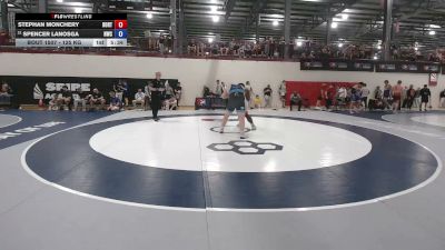 125 kg Champ. Rd Of 16 - Stephan Monchery, Boone RTC vs Spencer Lanosga, Navy Wrestling Club