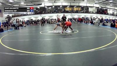 117 A Cons. Round 4 - Icart Galumette, Deleware State University vs Samantha Yap, Sacred Heart University