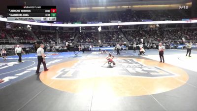 II-101 lbs Quarterfinal - Adrian Torres, Southwestern vs Nahjeed Abel, General Brown