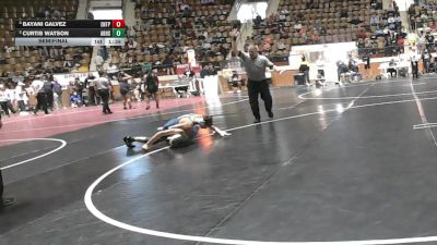 7A 120 lbs Semifinal - Bayani Galvez, Enterprise HS vs Curtis Watson, Alma Bryant