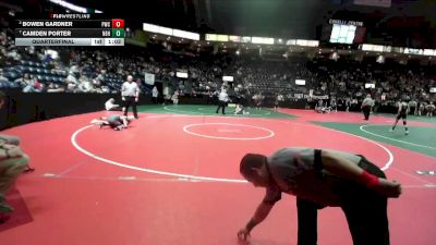 75 lbs Quarterfinal - Camden Porter, NBHA vs Bowen Gardner, PWCA