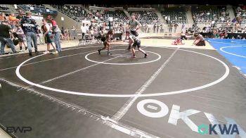 67 lbs Rr Rnd 2 - Gracelynn Pinkston, Pocola Youth Wrestling vs Chaya Wilson, Pitbull Wrestling Academy