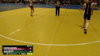 95 lbs Finals (8 Team) - Alex Adams, Minnewaska vs Austin Sanders, Maple River/United South Central