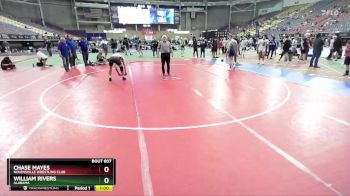 157 lbs Cons. Round 4 - William Rivers, Alabama vs Chase Mayes, Nolensville Wrestling Club