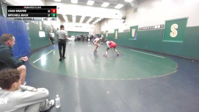 120 lbs Cons. Round 4 - Mitchell Buck, Cherokee Trail vs Cash Draper, Great Oak