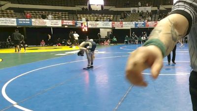 120 lbs Champ Round 1 (16 Team) - Cole Perrin, Delaware Military Academy vs Cooper Robinson, Patrick Henry