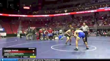 1A-195 lbs Semifinal - Carson Tenold, Don Bosco vs Owen Huehnergarth, Beckman Catholic